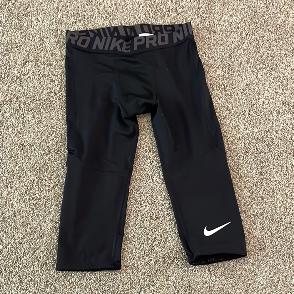Nike Black Leggings with Elastic Waistband